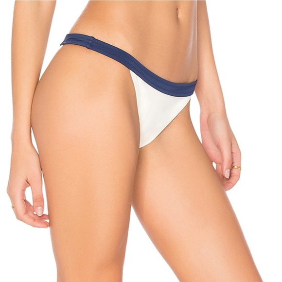 Solid & Striped Molly High-Cut, Cheeky Bikini Bottom - Picture 1 of 9